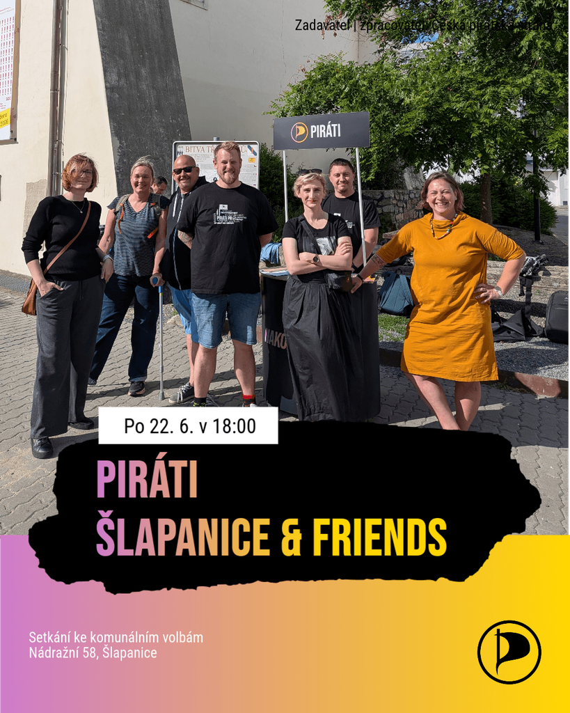 Schůze Pirátek a Pirátů Šlapanice & friends